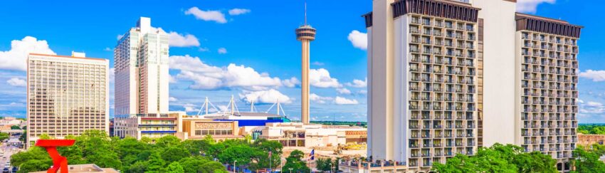 Skyscrapers in San Antonio, TX