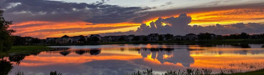 Sunset in Riverview, TX, whose residents can get bail bonds from All About Bail Bonds